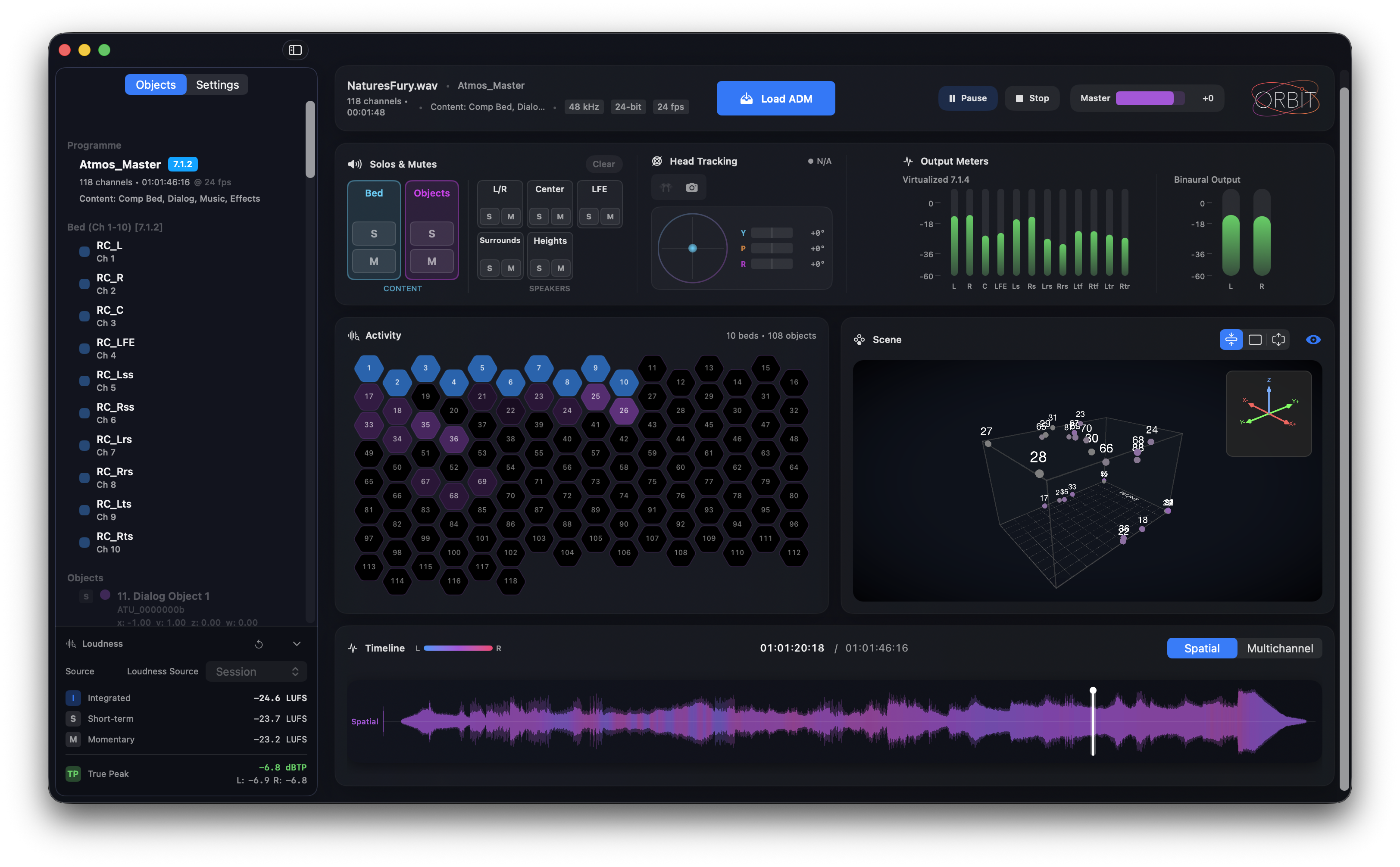 Orbit interface